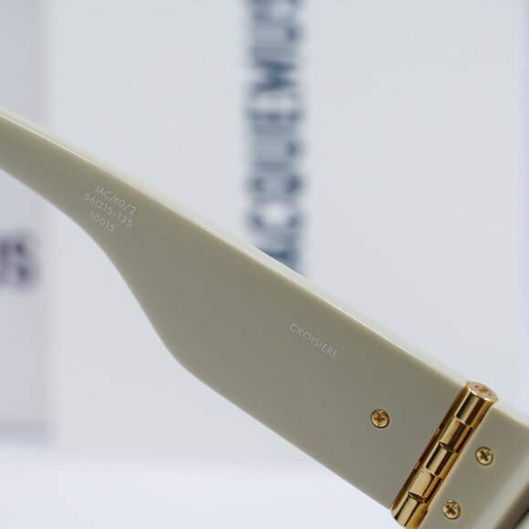 Jacquemus CROISIERE JAC/60 C2 Square Sunglasses - Beige\Brown - Picture 7 of 11